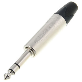 Neutrik NP3X Stereo Jack Connector 3 pin Nickel housing
