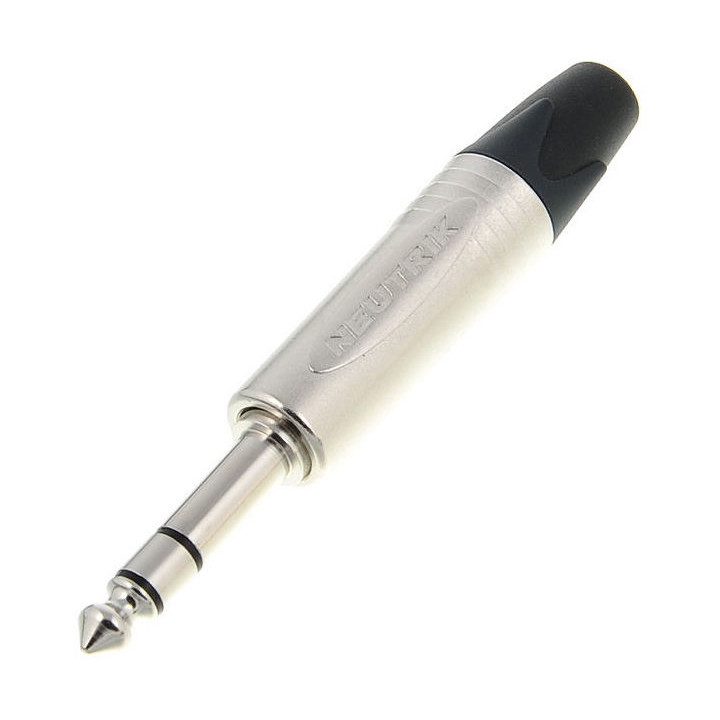 Neutrik NP3X Stereo Jack Connector 3 pin Nickel housing