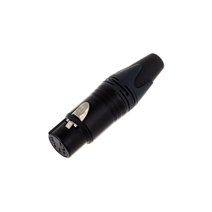 Neutrik XLR Connector 5 pin Female Black housing