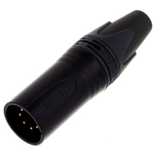 Neutrik XLR Connector 5 pin Male Black housing