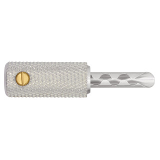 Wireworld Hi-End Uni-term Silver Bananas with Sockets BANSUTM