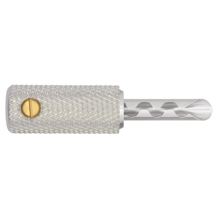 Wireworld Hi-End Uni-term Silver Bananas with Sockets BANSUTM