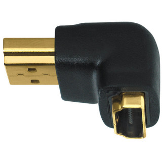 Wireworld HDMI Male to Female right angle adapter
