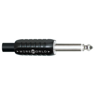 Wireworld Phone Plug 1/4" 6.3mm Mono Nickel