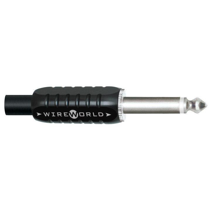 Wireworld Phone Plug 1/4" 6.3mm Mono Nickel
