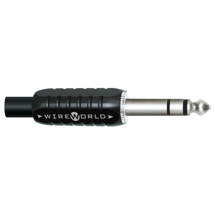 Wireworld Phone Plug 1/4" 6.3mm Stereo Nickel