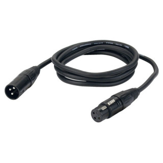 DMX cable XLR 3 pin Male to XLR 3 pin Female 10m