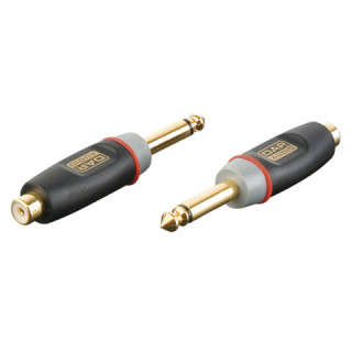 Adapter RCA Female to 2p 6,3mm Jack Male