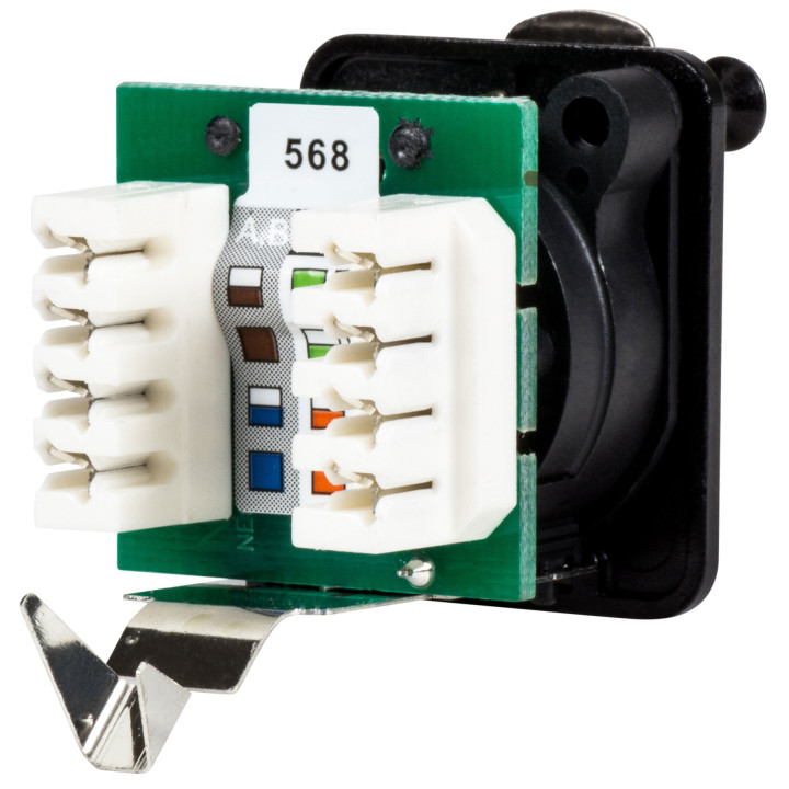 Neutrik NE8FDV-YK etherCON RJ45 D Series Ligzda