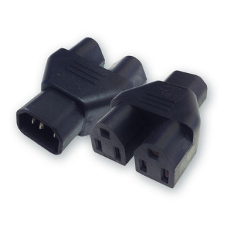 Wireworld IEC 320 to 2 Nema Adapter