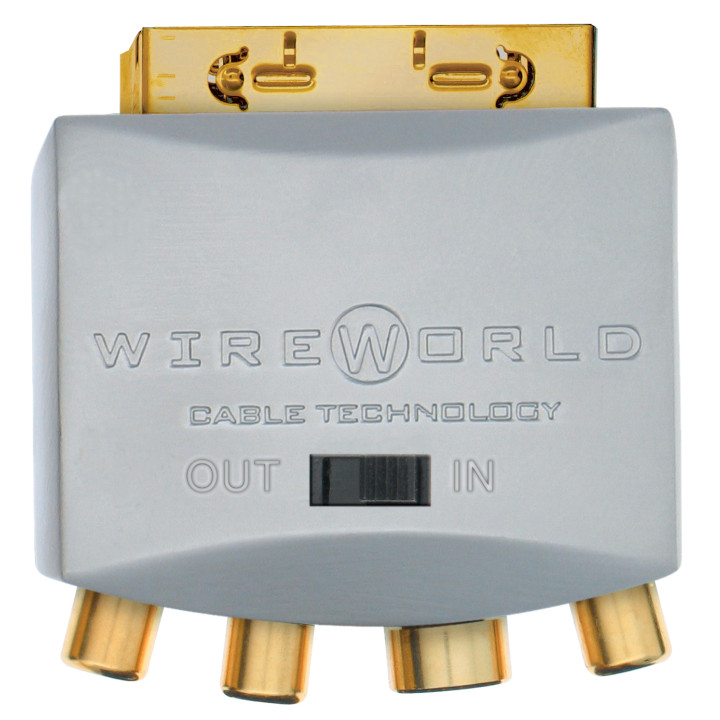 Wireworld Scart to S-video/video + Audio Adapter