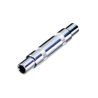 Rean NYS238 6.3mm Stereo Jack Female/Stereo Jack Female Adapter