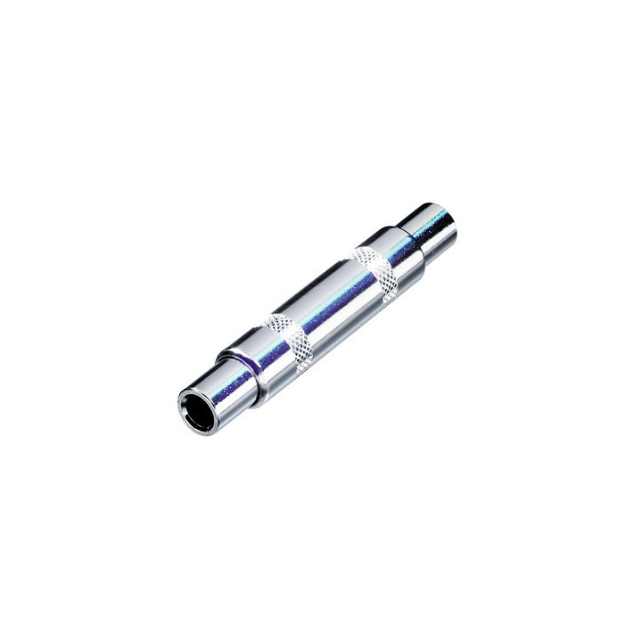 Rean NYS238 6.3mm Stereo Jack Female/Stereo Jack Female Adapter